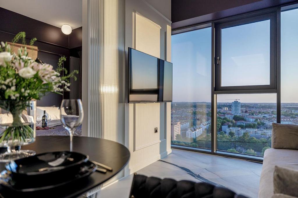 Ms Hanza Tower Apartment 20 Floor Szczecin Dış mekan fotoğraf